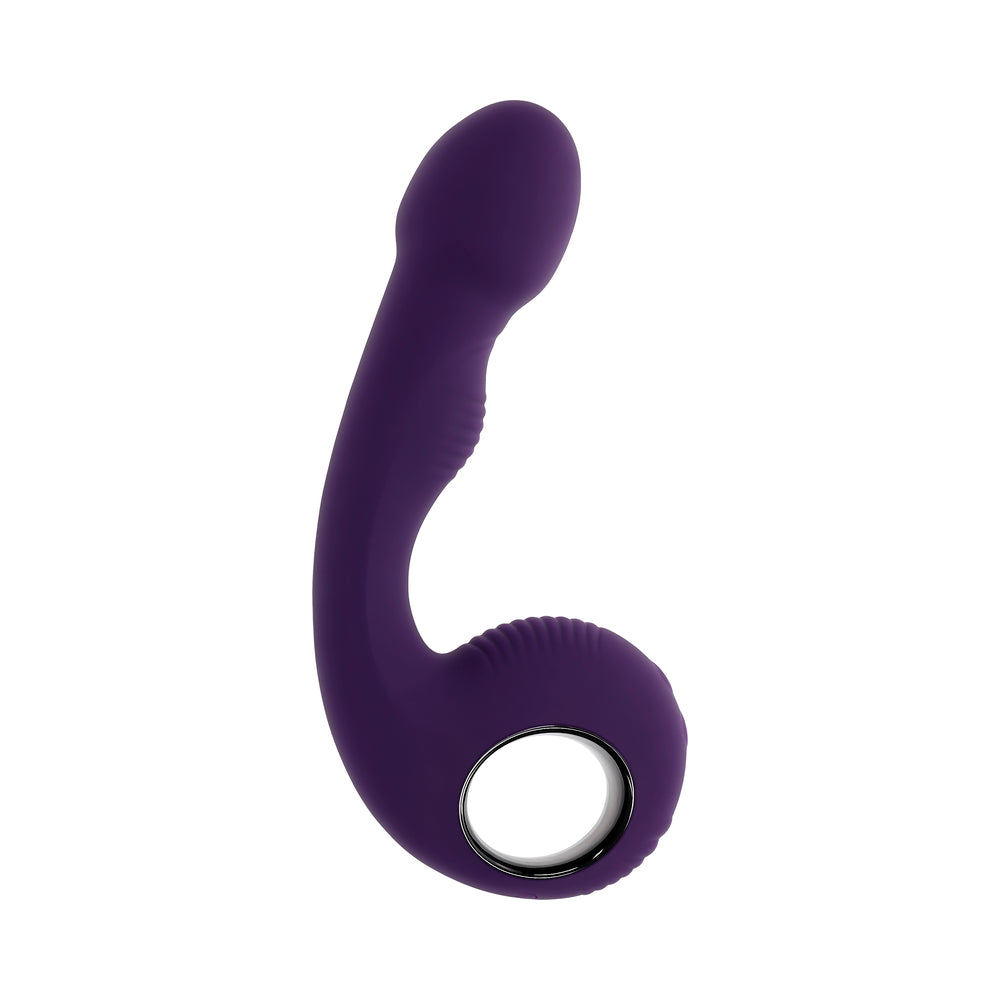 ZERO TOLERANCE RIP CURL RECHARGEABLE SILICONE VIBRATOR PURPLE