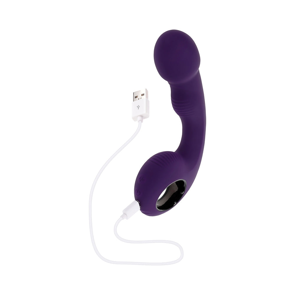 ZERO TOLERANCE - RIP CURL RECHARGEABLE SILICONE VIBRATOR PURPLE