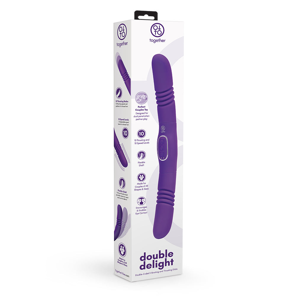 TOGETHER COUPLES DOUBLE DELIGHT PURPLE