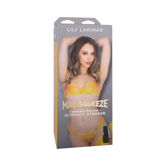 DOC JOHNSON - MAIN SQUEEZE LILY LARIMAR ULTRASKYN STROKER COÑO VAINILLA