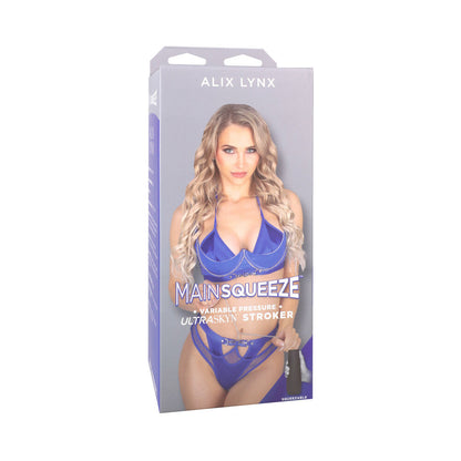 MAIN SQUEEZE ALIX LYNX ULTRASKYN STROKER PUSSY VANILLA