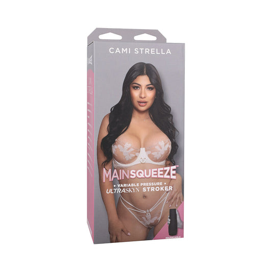 DOC JOHNSON - MAIN SQUEEZE CAMI STRELLA ULTRASKYN STROKER COÑO VAINILLA