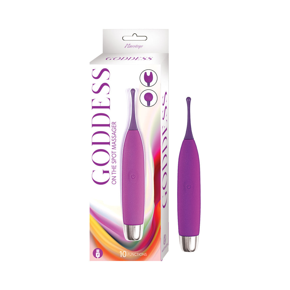 GODDESS ON THE SPOT MASSAGER PURPLE