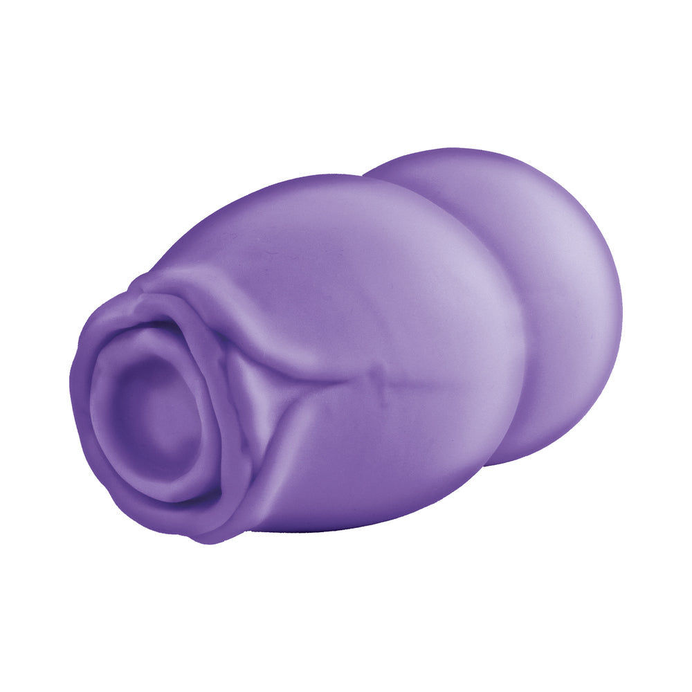 DELITE HEATED ROSE MASTURBATOR PURPLE