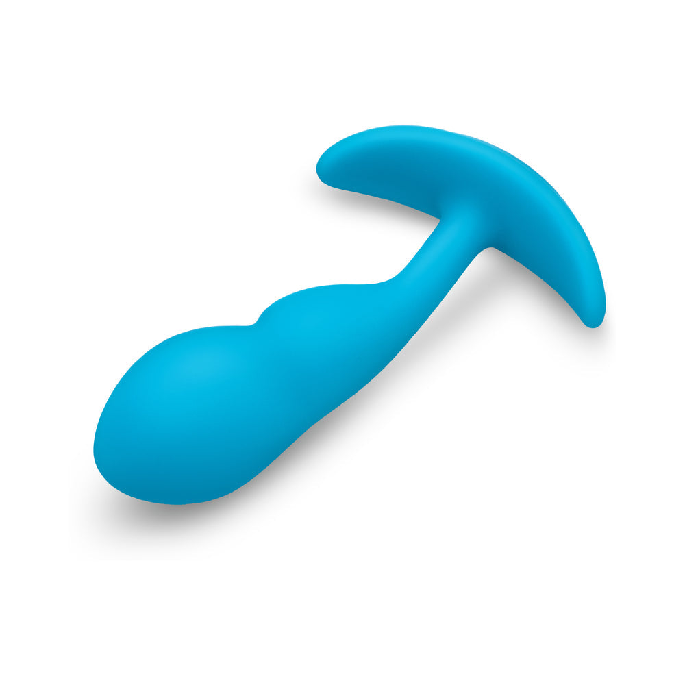 B-VIBE VIBRATING P-SPOT SNUG PLUG SMALL WITH RECHARGEABLE REMOTE CONTROL