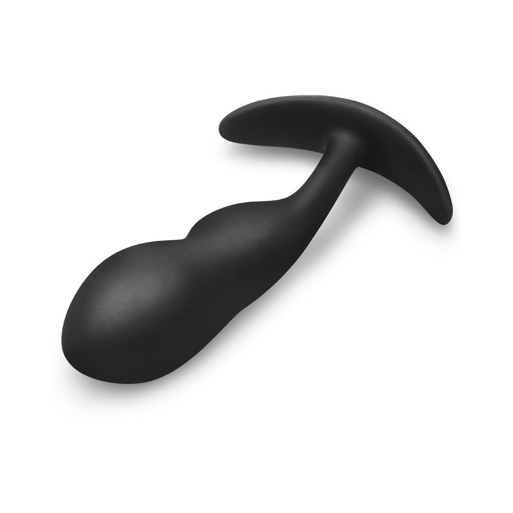 B-VIBE VIBRATING P-SPOT SNUG PLUG LARGE WITH RECHARGEABLE REMOTE CONTROL