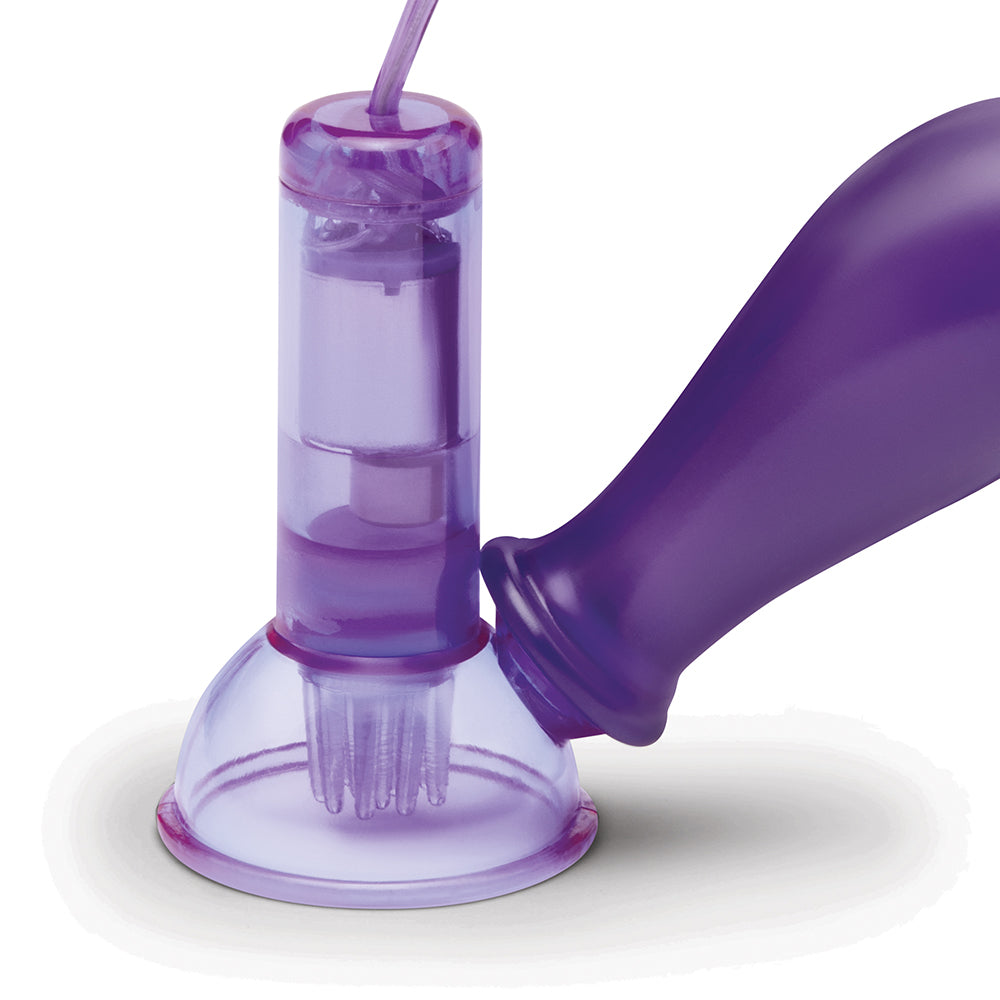 LUX FETISH REMOTE CONTROL VIBRATING NIPPLE SUCKERS