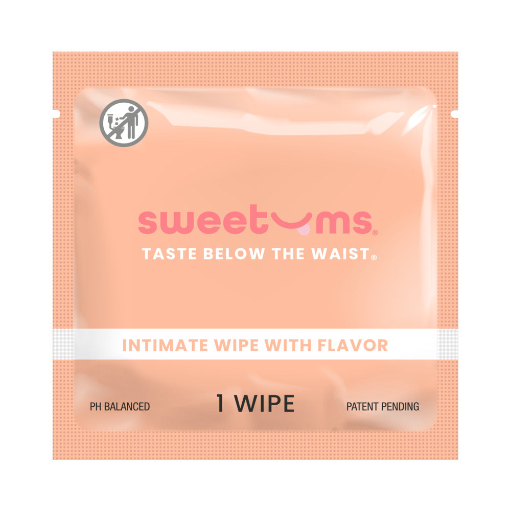 SWEETUMS - INTIMATE WIPES MANGO FLAVOR 10-PACK