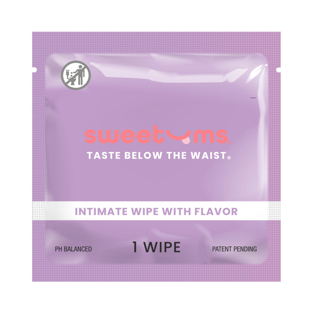 SWEETUMS - INTIMATE WIPES HONEY LAVENDER FLAVOR 10-PACK
