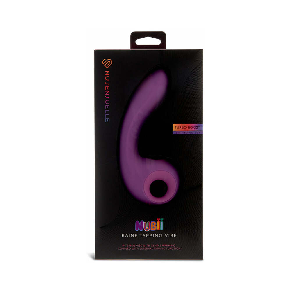 NU SENSUELLE - RAINE NUBII TAPPING VIBE WITH TURBO BOOST AND HEAT PURPLE