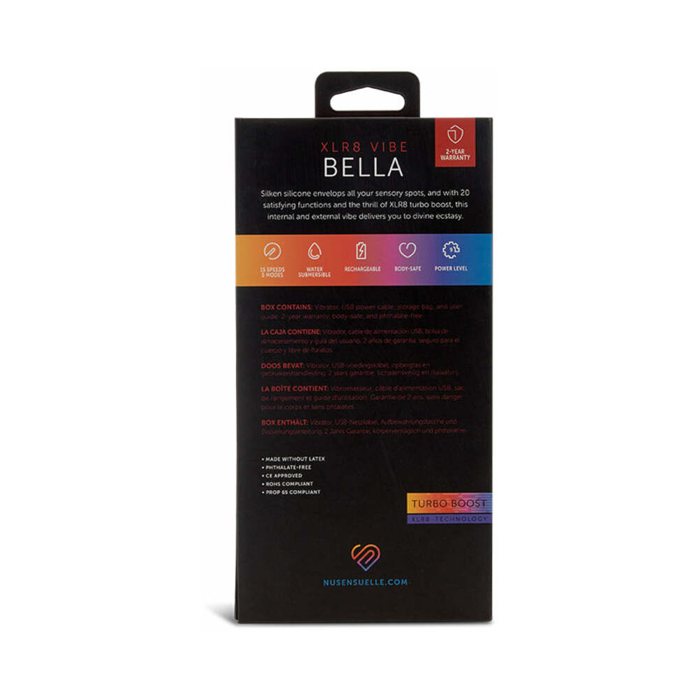 NU SENSUELLE VELVET TOUCH BELLA HOT PINK