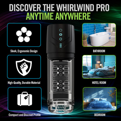 M FOR MEN WHIRLWIND PRO BLACK