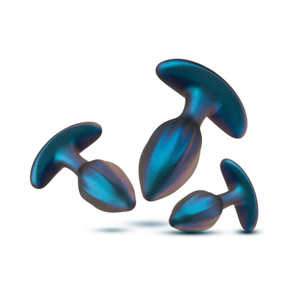 ANAL ADVENTURES MATRIX COSMOS PLUG KIT LUNAR BLUE