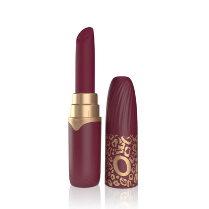 SCREAMING O - MY SECRET PREMIUM RECHARGEABLE VIBRATING LIPSTICK MERLOT