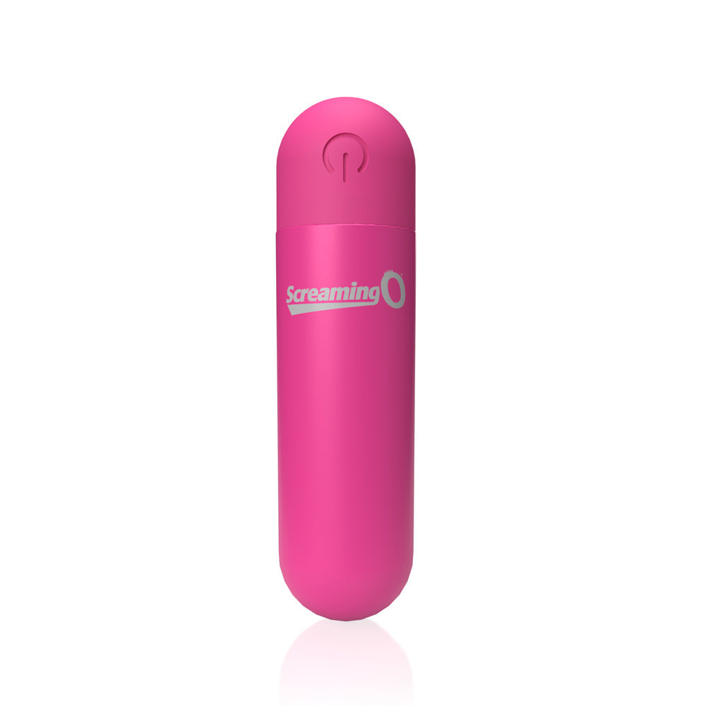 SCREAMING O SOFT TOUCH RECHARGEABLE BULLETS PINK
