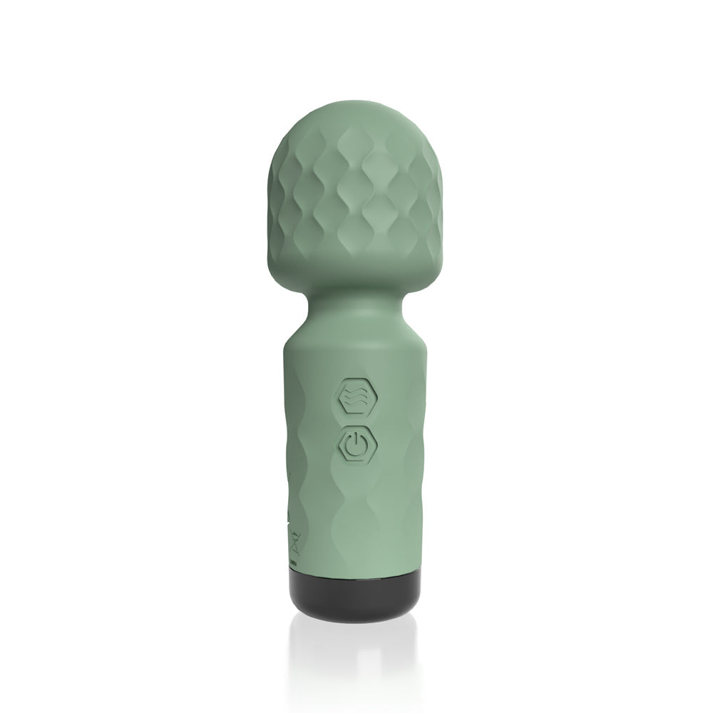 SCREAMING O CUTIES WINNY VIBRATING MINI WAND SAGE GREEN