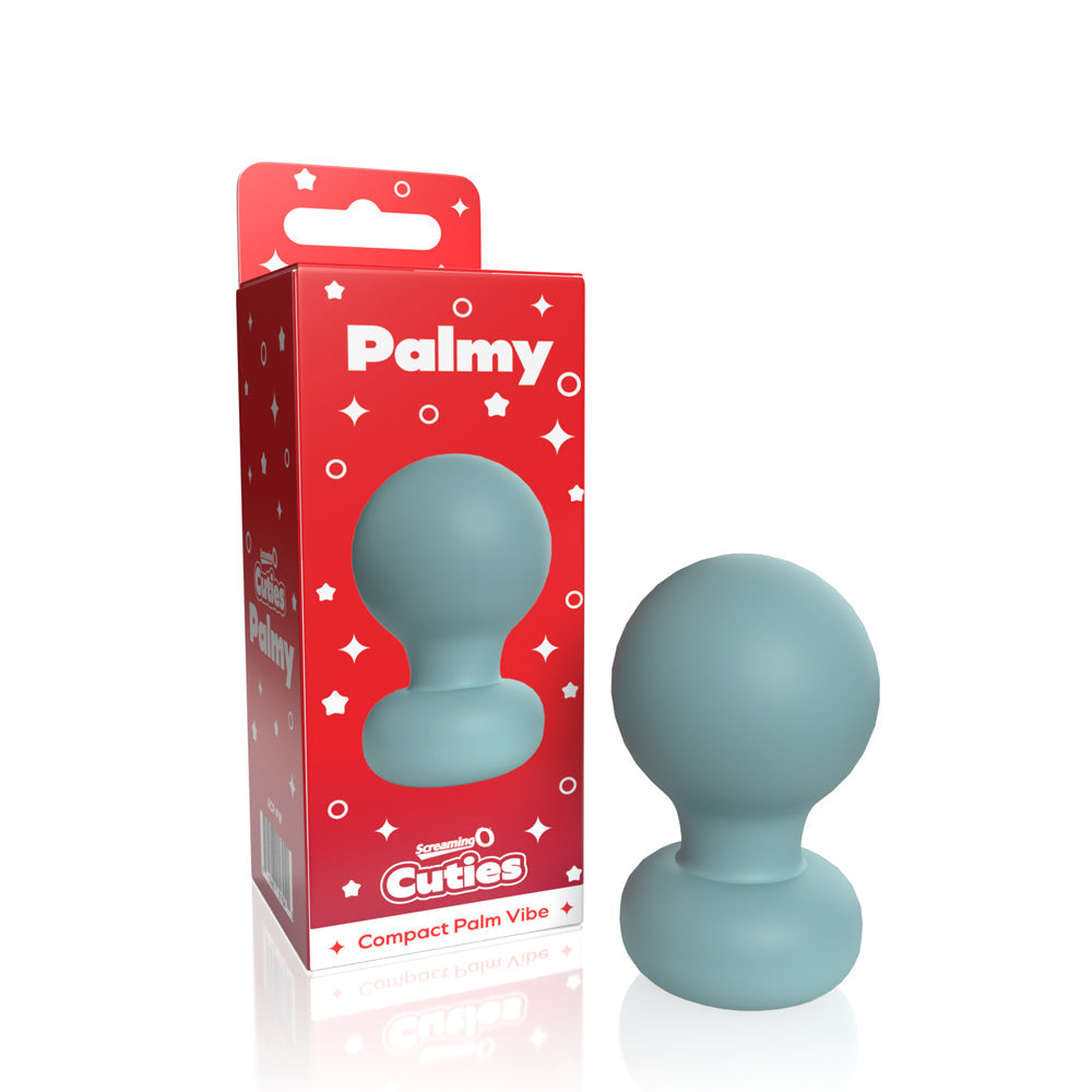 SCREAMING O CUTIES PALMY PALM VIBRATOR POWDER BLUE