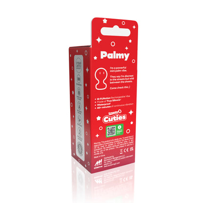 SCREAMING O CUTIES PALMY PALM VIBRATOR POWDER BLUE