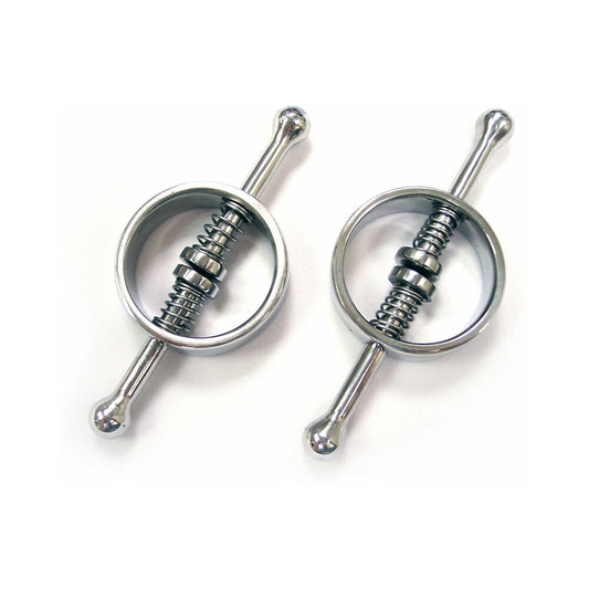 ROUGE STAINLESS STEEL NIPPLE CLAMPS IN CLAMSHELL