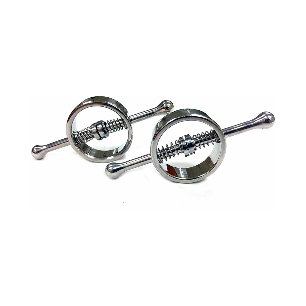 ROUGE STAINLESS STEEL NIPPLE CLAMPS IN CLAMSHELL