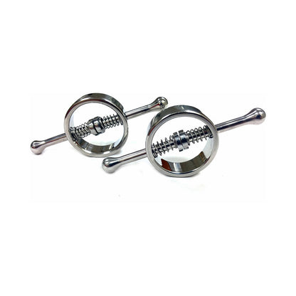 ROUGE STAINLESS STEEL NIPPLE CLAMPS IN CLAMSHELL