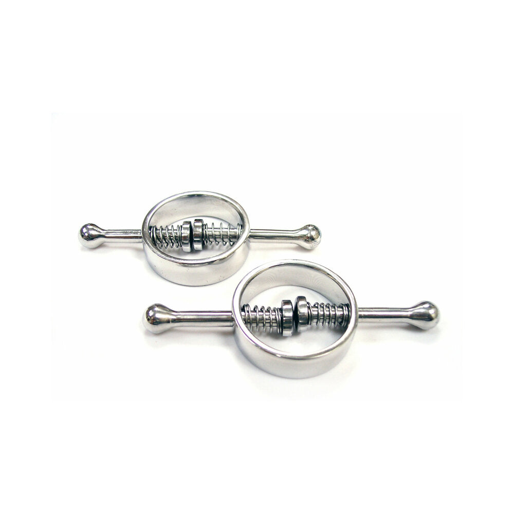 ROUGE STAINLESS STEEL NIPPLE CLAMPS IN CLAMSHELL