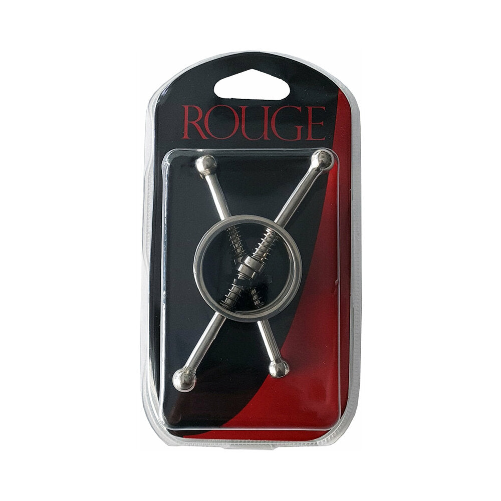ROUGE STAINLESS STEEL NIPPLE CLAMPS IN CLAMSHELL