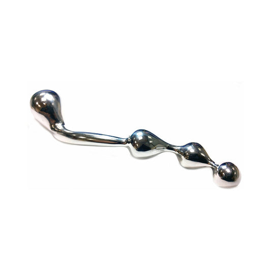 ROUGE STAINLESS STEEL PROSTATE PROBE IN CASE