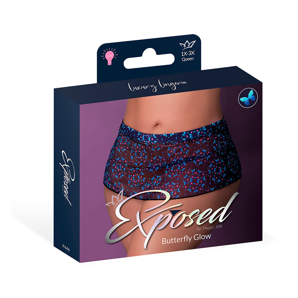 MAGIC SILK HAZY DAYZ SKIRT BUTTERFLY QUEEN SIZE