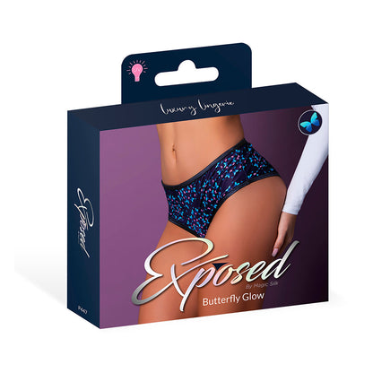 MAGIC SILK HAZY DAYZ BOY SHORT BUTTERFLY L/XL