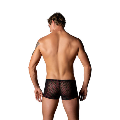 MALE POWER WIDOW MAKER UPLIFT MINI SHORT BLACK S