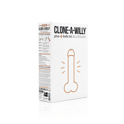 CLONE-A-WILLY PLUS WITH BALLS MEDIUM SKIN TONE