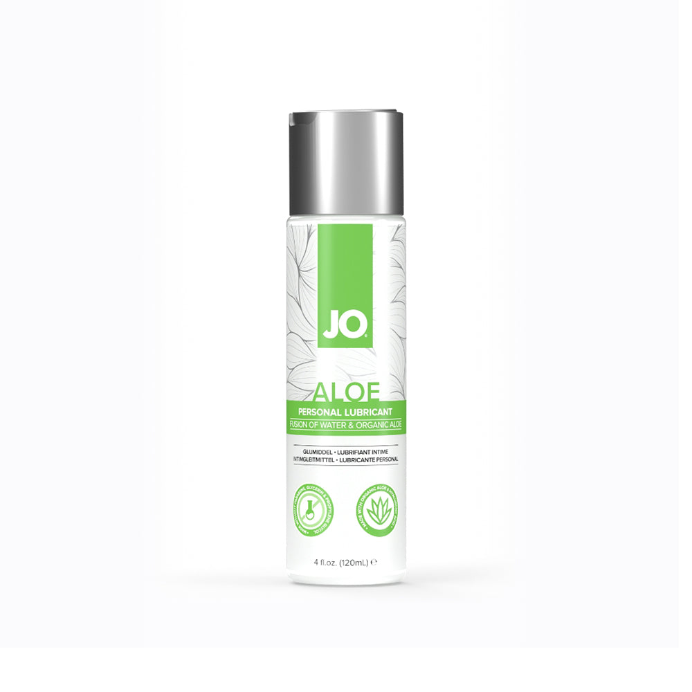 SYSTEM JO - LUBRICANTE A BASE DE AGUA CON ALOE JO ORIGINAL 4 OZ.