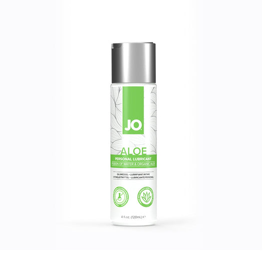 SYSTEM JO - LUBRICANTE A BASE DE AGUA CON ALOE JO ORIGINAL 4 OZ.