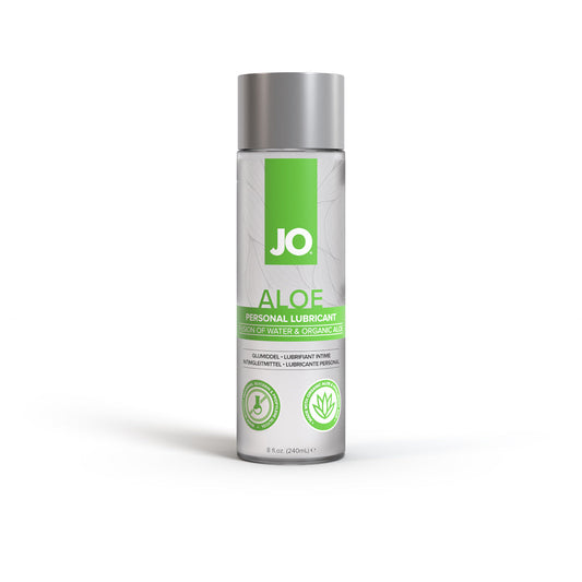 SYSTEM JO - JO LUBRICANTE ÍNTIMO CON ALOE A BASE DE AGUA ORIGINAL 8 OZ.