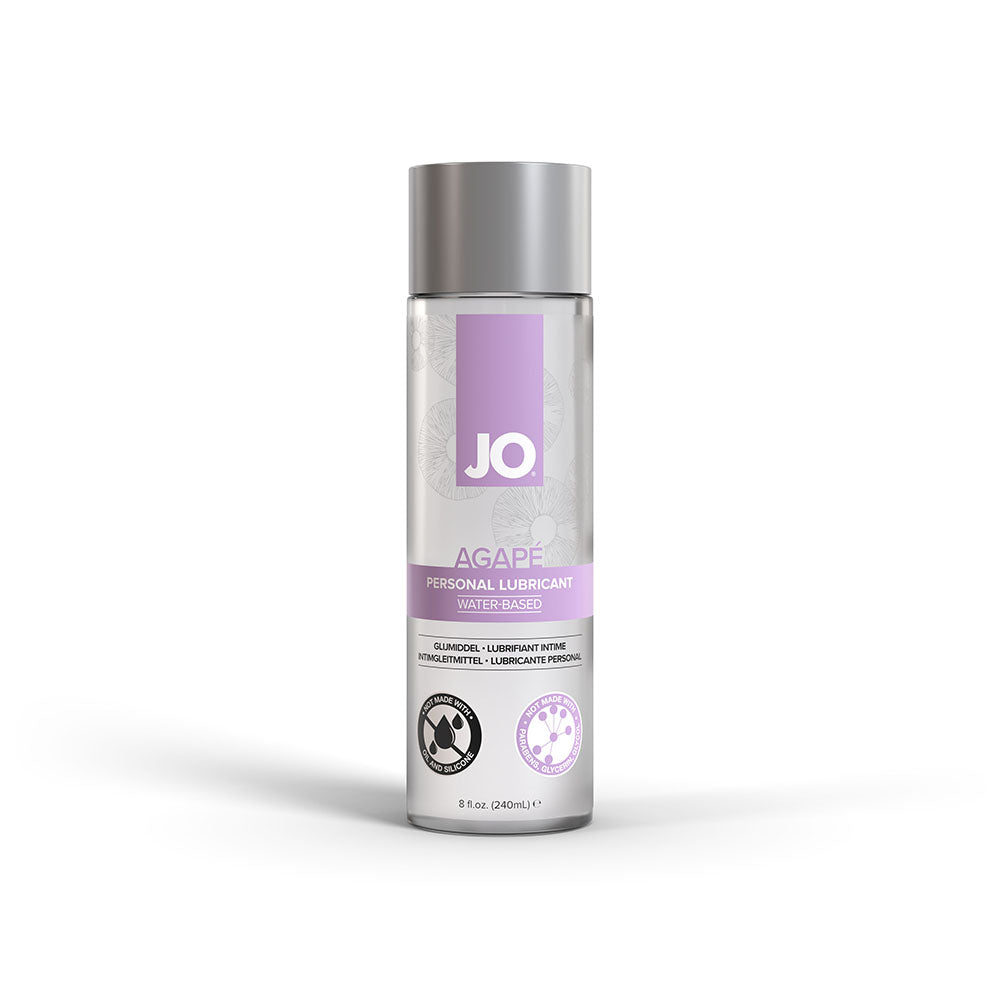 JO AGAPE ORIGINAL WATER-BASED LUBRICANT 8 OZ.