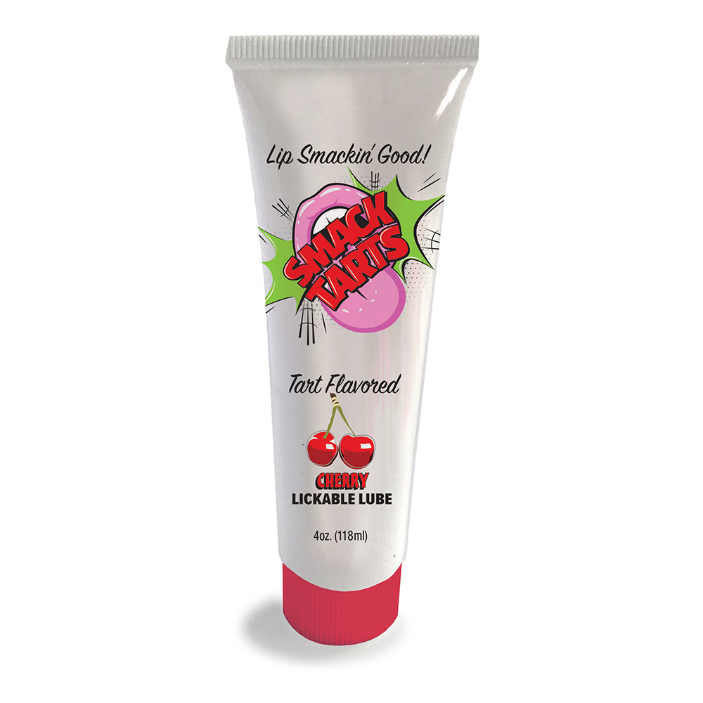 SMACK TARTS LICKABLE SOUR CHERRY LUBE 4 OZ.