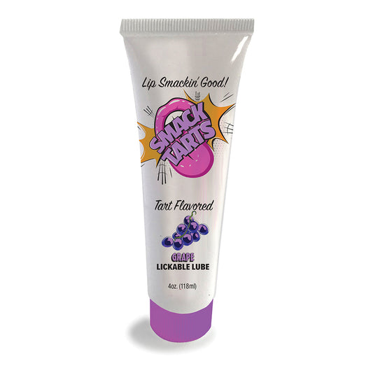 SMACK TARTS LICKABLE SOUR GRAPE LUBE 4 OZ.
