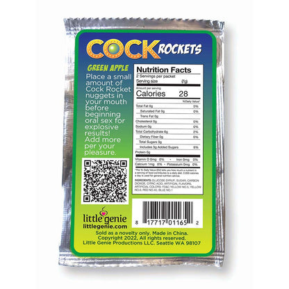 LITTLE GENIE - COCK ROCKETS ASSORTED FLAVOR DISPLAY