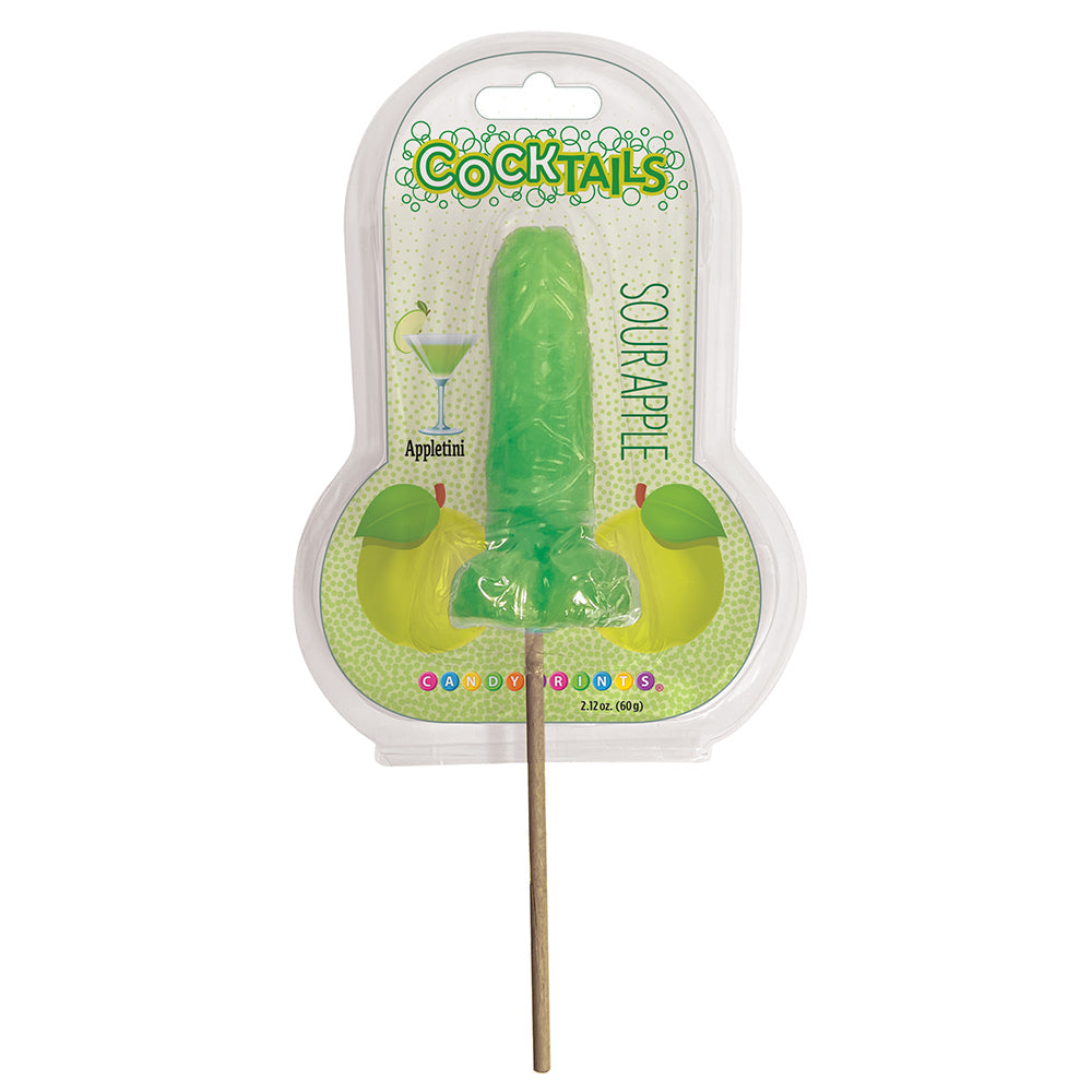 LITTLE GENIE - COCKTAILS 3D LOLLIPOPS SOUR APPLE