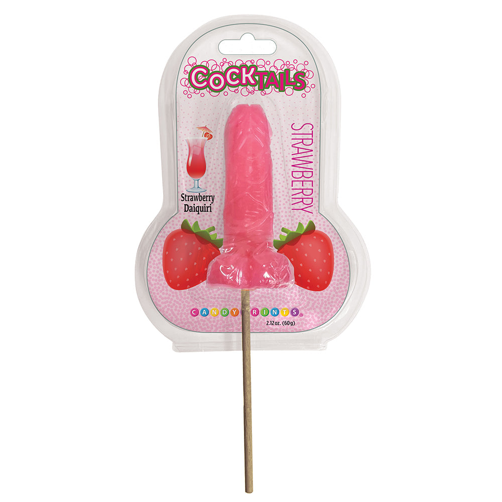 LITTLE GENIE - COCKTAILS 3D LOLLIPOPS STRAWBERRY