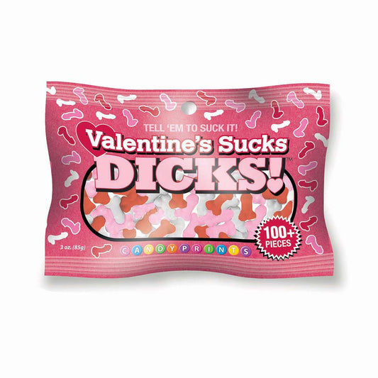 LITTLE GENIE - VALENTINE''S SUCKS DICKS 3 OZ. BAG