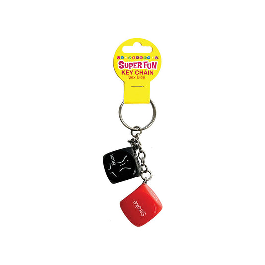 SUPER FUN KEY CHAIN SEX DICE