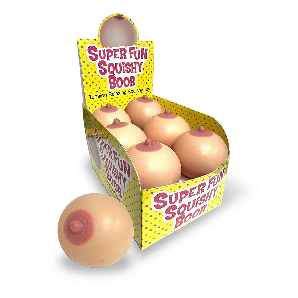 LITTLE GENIE - STRESS BOOBIE 12-PIECE DISPLAY