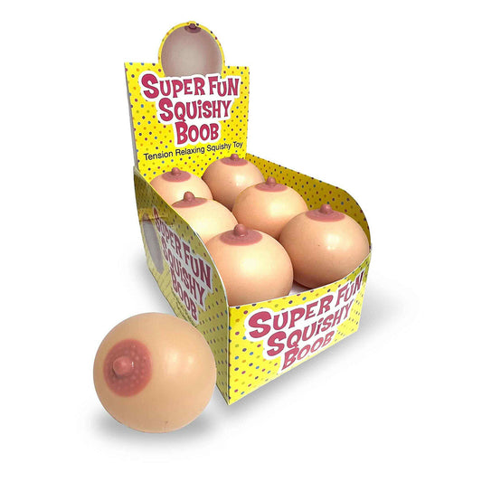 LITTLE GENIE - STRESS BOOBIE 12-PIECE DISPLAY