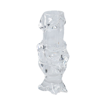 THE DICKHEADS BRIDE TALL SHOT GLASS CLEAR