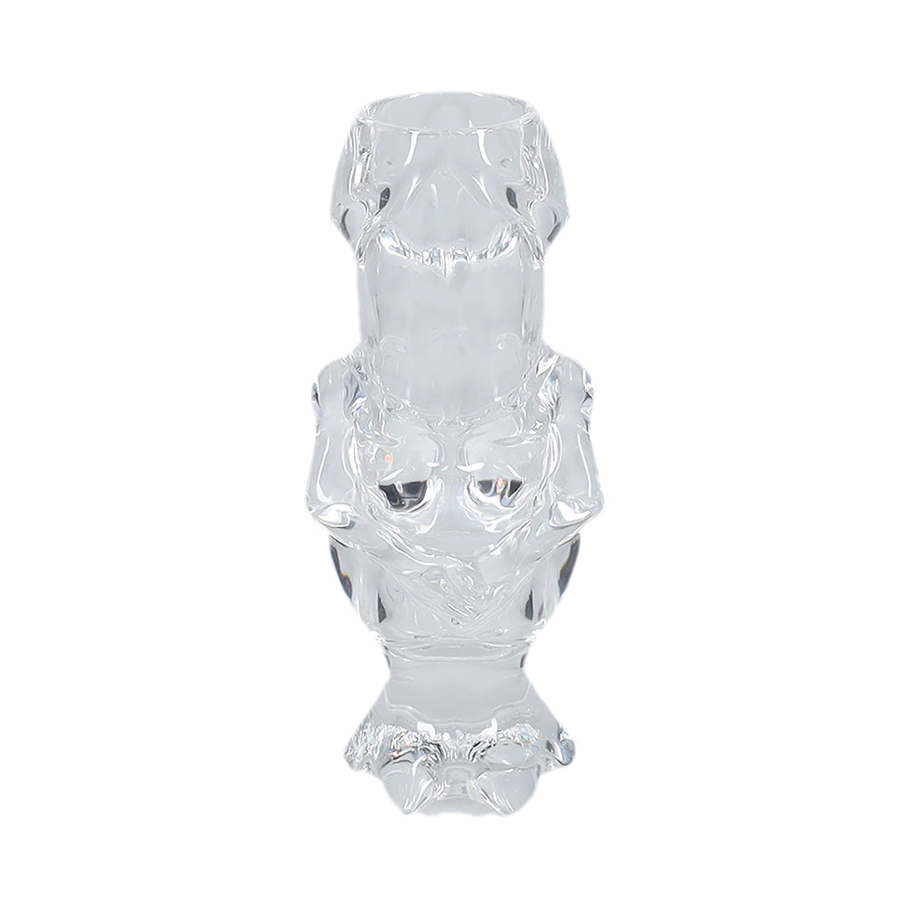 THE DICKHEADS BRIDE TALL SHOT GLASS CLEAR