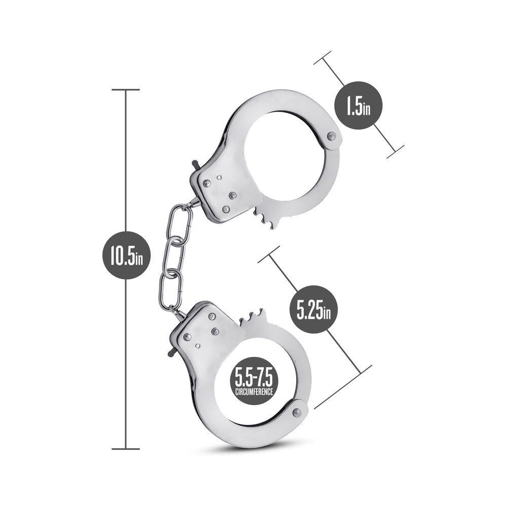 TEMPTASIA BEGINNER CUFFS SILVER