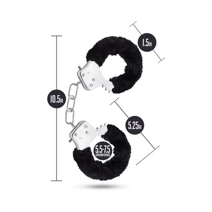 TEMPTASIA BEGINNER CUFFS BLACK