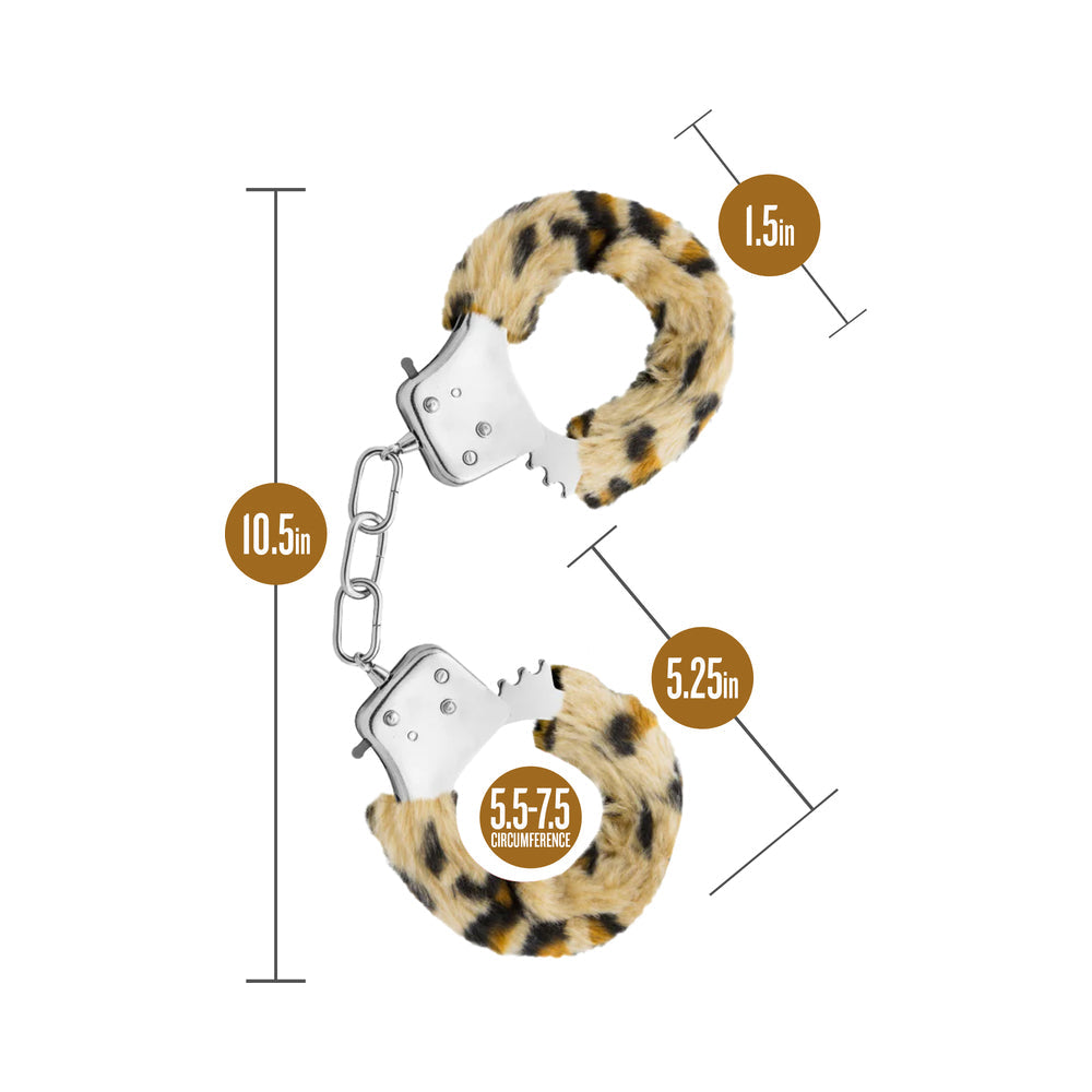 TEMPTASIA BEGINNER CUFFS LEOPARD